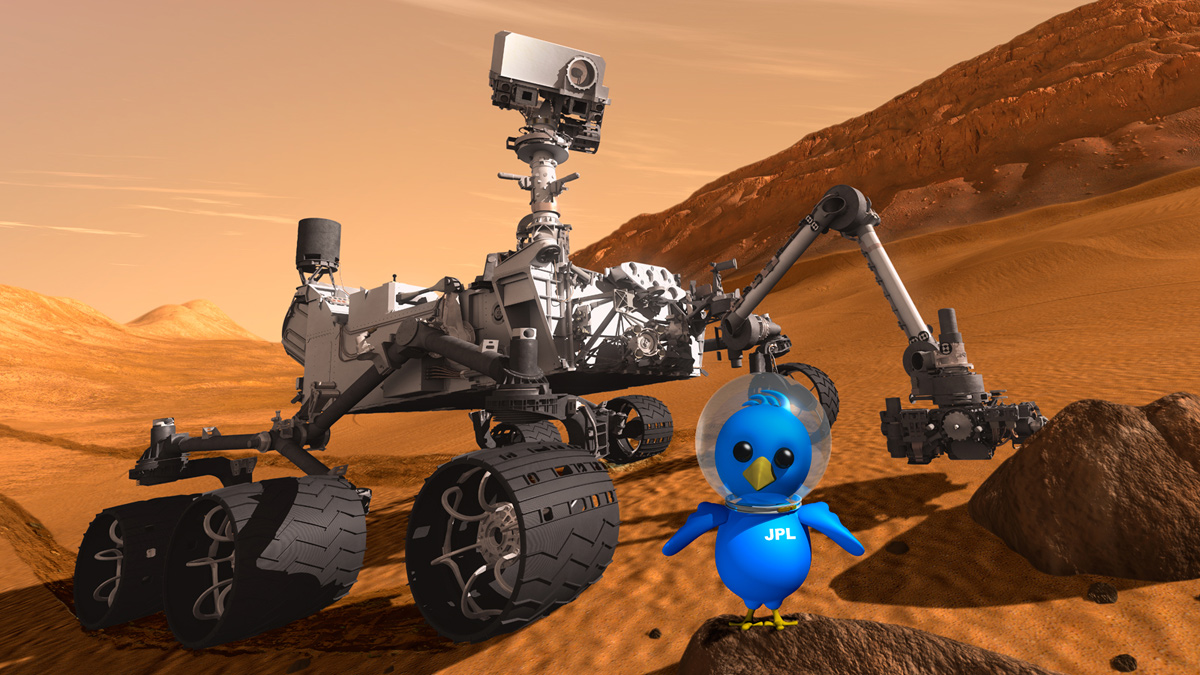 Mars Rover Curiosity Tells Her Story on Twitter